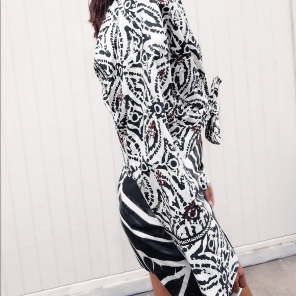 Zara Printed Embroidered Shirt - Picture 8 of 11